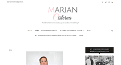 Desktop Screenshot of mariancisterna.com